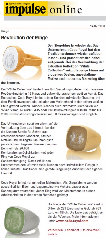 IMPULSE Wirtschaftsmagazin 02-2008